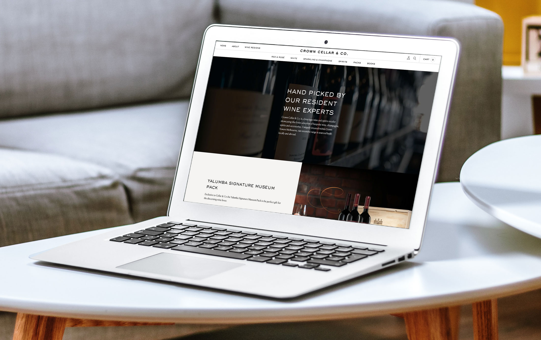 E-commerce Website / Cellar & Co